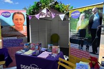 Setup - Rushden Lakes Info Stand 2025