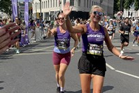 Sarah & Charlotte Running - London 10K 2025