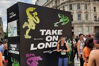 London 10k sign