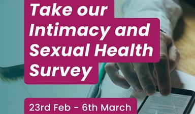 Intimacy and sexual health survey graphic