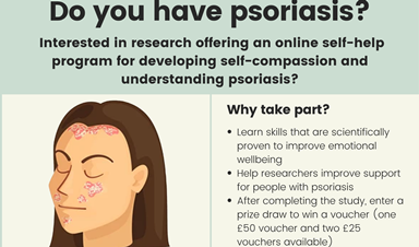 Online self help study poster