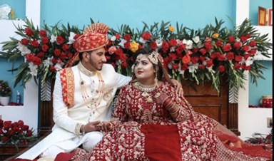 Afsah and her husband