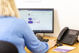 Office Working - Email Screen